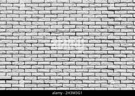 Wall texture from white bricks. Abstract background for design. Stock Photo