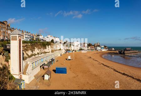 Viking Bay, Broadstairs, Kent, England, UK. Stock Photo