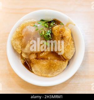 Taiwanese Meatballs snacks Stock Photo