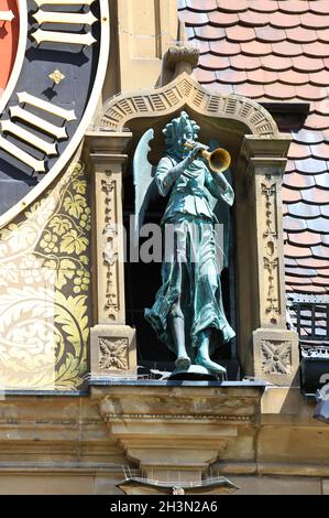 Heilbronn is a city with many historical sights Stock Photo