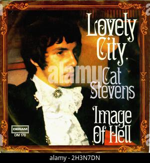 Vintage Vinyl Recording - Stevens, Cat - 4 - Lovely City - D - 1968 Stock Photo