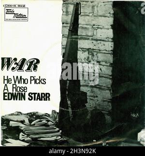 Vintage Vinyl Recording - Starr, Edwin - War - D - 1970 Stock Photo