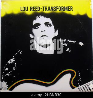 1972 Lou Reed Transformer Lp Vinyl Record Album Sleeve 1970s A Stock Photo
