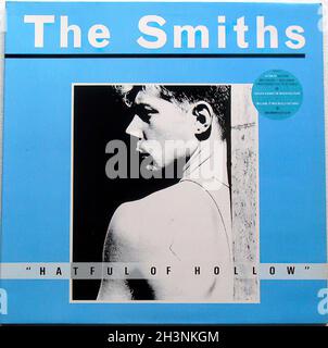 1984 The Smiths Morrissey Hatful of Hollow Lp Record Album Sleeve Graphics 1980s Cover Stock Photo