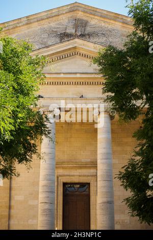 Temple des Chartrons in Rue Notre Dame in Bordeaux, France Stock Photo
