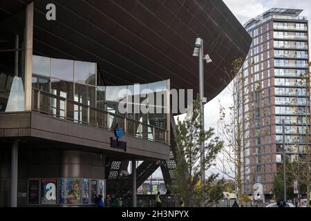 The Lowry Theatre, Salford Stock Photo