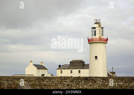 Wild Atlantic Way  Loop Head Lighthouse Stock Photo