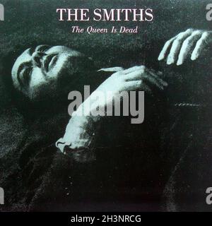 THE SMITHS - The Queen is Dead - Vintage cover album Stock Photo