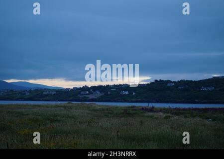 Lighthouse Valentia Island Stock Photo