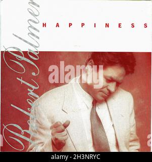 Vintage Vinyl Recording - Palmer, Robert - Happiness - D - 1990 Stock Photo