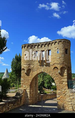 Ingelheim am Rhein ist eine Stadt in Rheinland-Pfalz mit vielen historischen SehenswÃ¼rdigkeiten Stock Photo