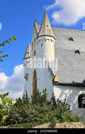 Ingelheim am Rhein ist eine Stadt in Rheinland-Pfalz mit vielen historischen SehenswÃ¼rdigkeiten Stock Photo