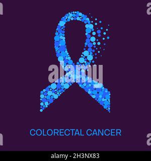Colorectal cancer, conceptual illustration Stock Photo