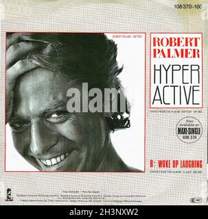 Vintage Vinyl Recording - Palmer, Robert - Hyperactive - D - 1986 00001 Stock Photo