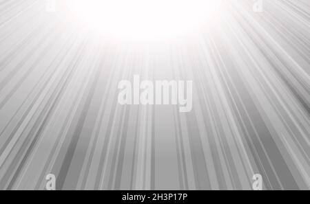 White vector panoramic background with straight lines and shadows Stock Photo