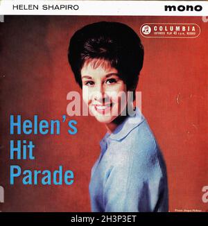 Vintage Vinyl Recording - Shapiro, Helen - Helen's Hit Parade - EP - UK - 1961 Stock Photo