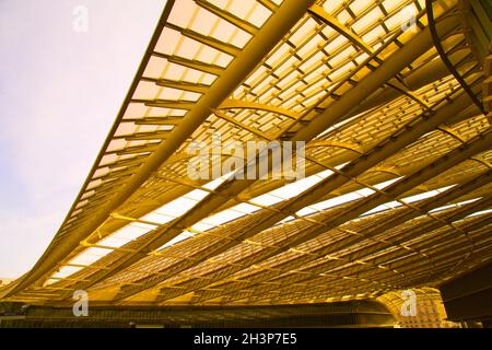 France, Paris, La Canopée des Halles Stock Photo