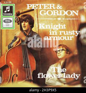 Vintage Vinyl Recording - Peter & Gordon - Knight In Rusty Armour - D - 1966 Stock Photo