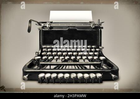 Typewriter Stock Photo