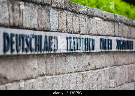 Halberstadt Concentration Camp Memorial Langenstein Stock Photo