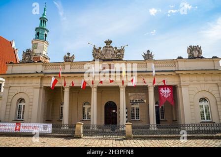 Poznan, Poland - August 09, 2021. Museum of the Wielkopolska Uprising of 1918-1919 Stock Photo
