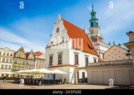 Poznan, Poland - August 09, 2021. Weigh house - Waga Miejska Stock Photo