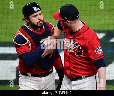 Atlanta Braves pitcher Tyler Matzek (68) pitches the ball during an MLB  regular season game against the Los Angeles Dodgers, Wednesday, September  1, 2 Stock Photo - Alamy