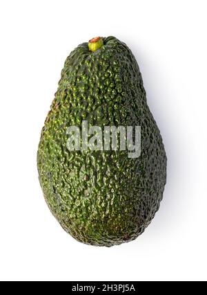 Avocado on white background Stock Photo
