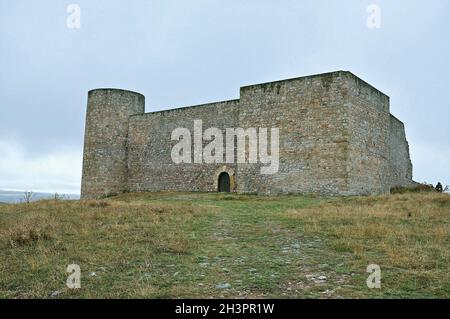 Castle of the town of Medinaceli in the province of Soria, Castilla y León, Spain Stock Photo
