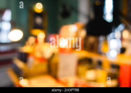 Background of coffee shop Stock Photo
