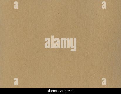 Clean brown cardboard paper background texture Stock Photo