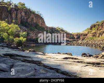 Rock pools between the first and second gorges, Nitmiluk National Park, Northern Territory