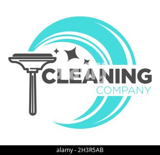 Window cleaning tool, clean service isolated icon Stock Vector