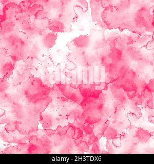 Seamless abstract background pattern wiith pink splashes Stock Photo