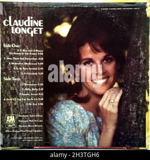 1960s - Claudine Longet Lp - Original Vinyl Record 02 Stock Photo - Alamy