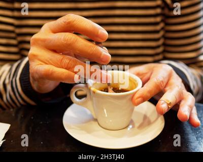 cérémonie du café Stock Photo
