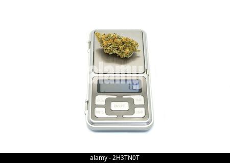 https://l450v.alamy.com/450v/2h3tn0t/digital-weight-weighing-marijuana-buds-isolated-on-white-background-a-gram-of-cannabis-on-digital-scale-2h3tn0t.jpg