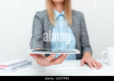 Tech Guru Selling Newly Developed Device, Teacher Confiscating Phone, Businessman Presenting Technological Advancement, Giving L Stock Photo