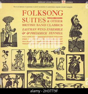 British Band Classics Frederick Fennell 2 X LP Eastman Wind Ensemble 