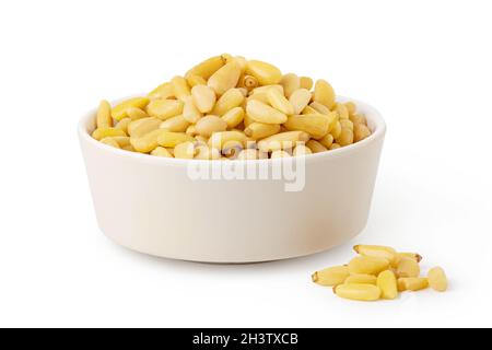 Pine nuts Stock Photo