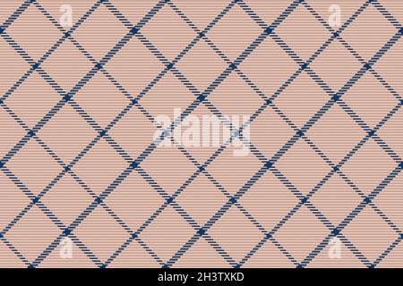 Seamless pattern of scottish tartan plaid. Repeatable background with check fabric texture. Flat vector backdrop of striped textile print. Stock Vector