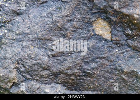black anthracite stone tile floor texture. abstract natural background. Stock Photo