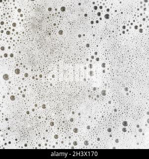 Foam with bubbles Stock Photo