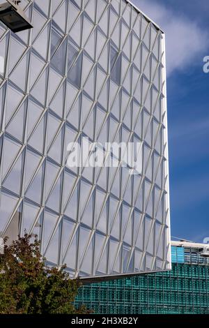 Japan Tobacco International headquarters, designed by Skidmore, Owings & Merrill (SOM), Geneva, Switzerland Stock Photo