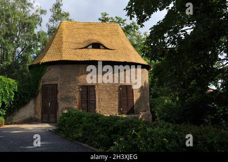 Old town of Merseburg Stock Photo