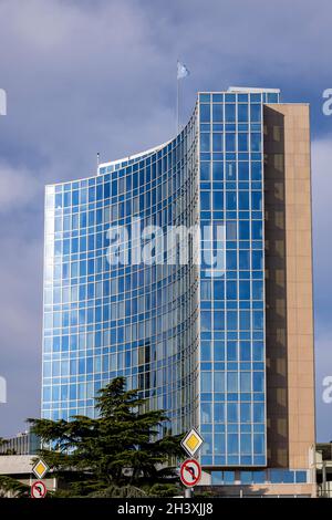 WIPO - World Intellectual Property Organization headquarters, Geneva, Switzerland Stock Photo