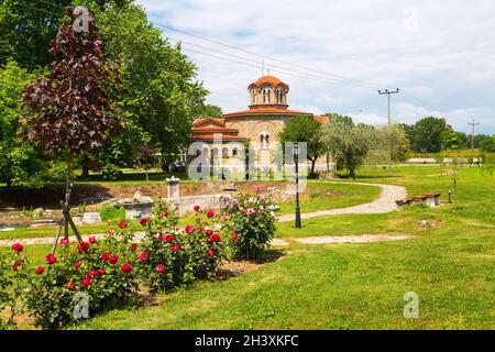 St. Lydia's baptistry church, Lydia, Philippi, Greece Stock Photo