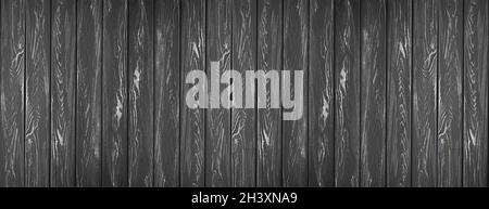 Background of dark gray wooden boards with wood texture Stock Photo