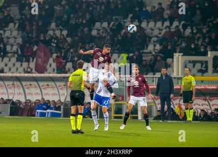 Tomas Rincon (Torino Fc) during the Italian championship Serie A football match between Torino FC and UC Sampdoria on October 30, 2021 at Olimpico Grande Torino stadium in Turin, Italy - Photo Nderim Kaceli / DPPI Stock Photo