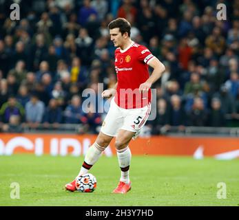 London, England, 30th October 2021. Fred of Manchester United during ...